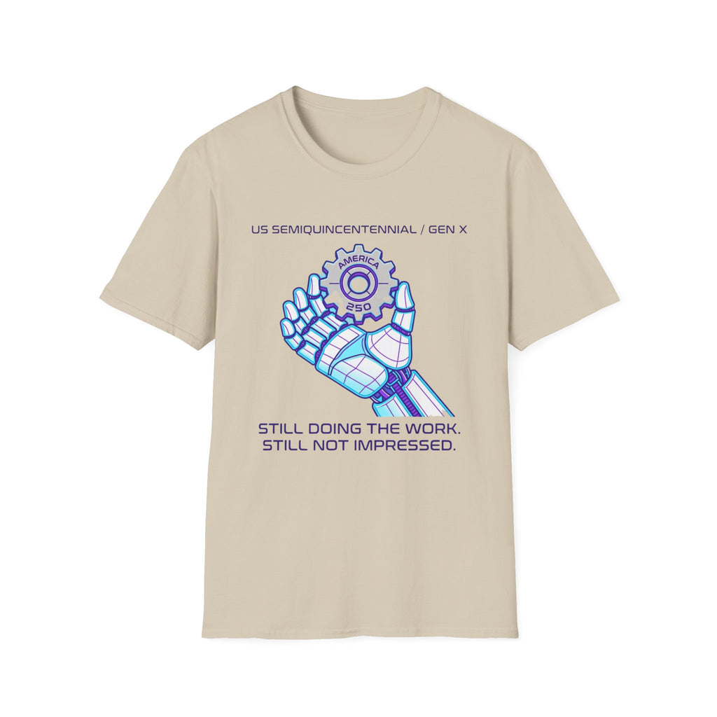 Amercia 250 Unimpressed Robot Hand  T-Shirt