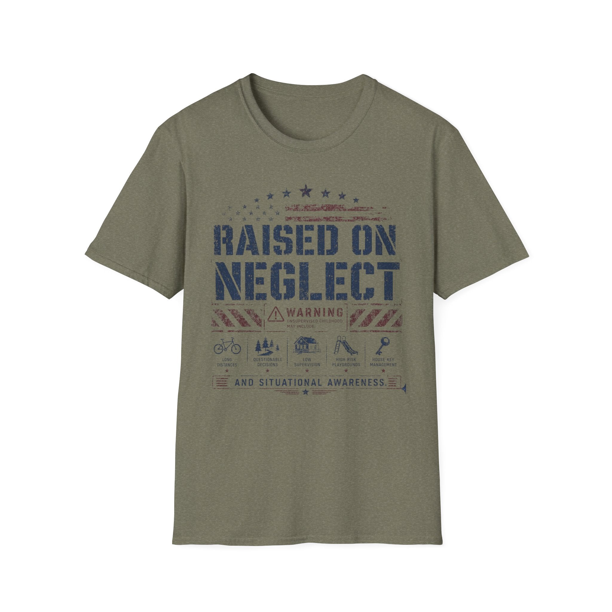 Raised On Neglect Manual  T-Shirt
