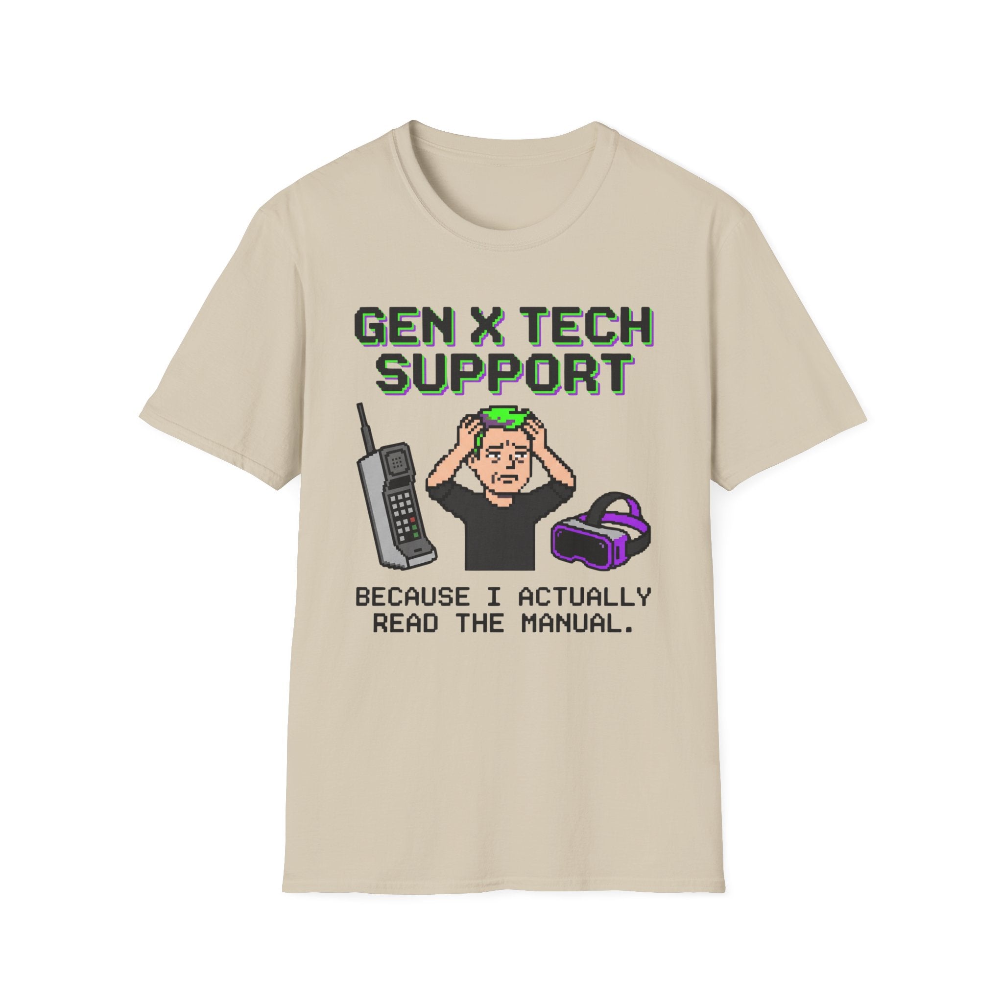 Error 404 I Am the Family Tech Support VR and Mobile T-Shirt