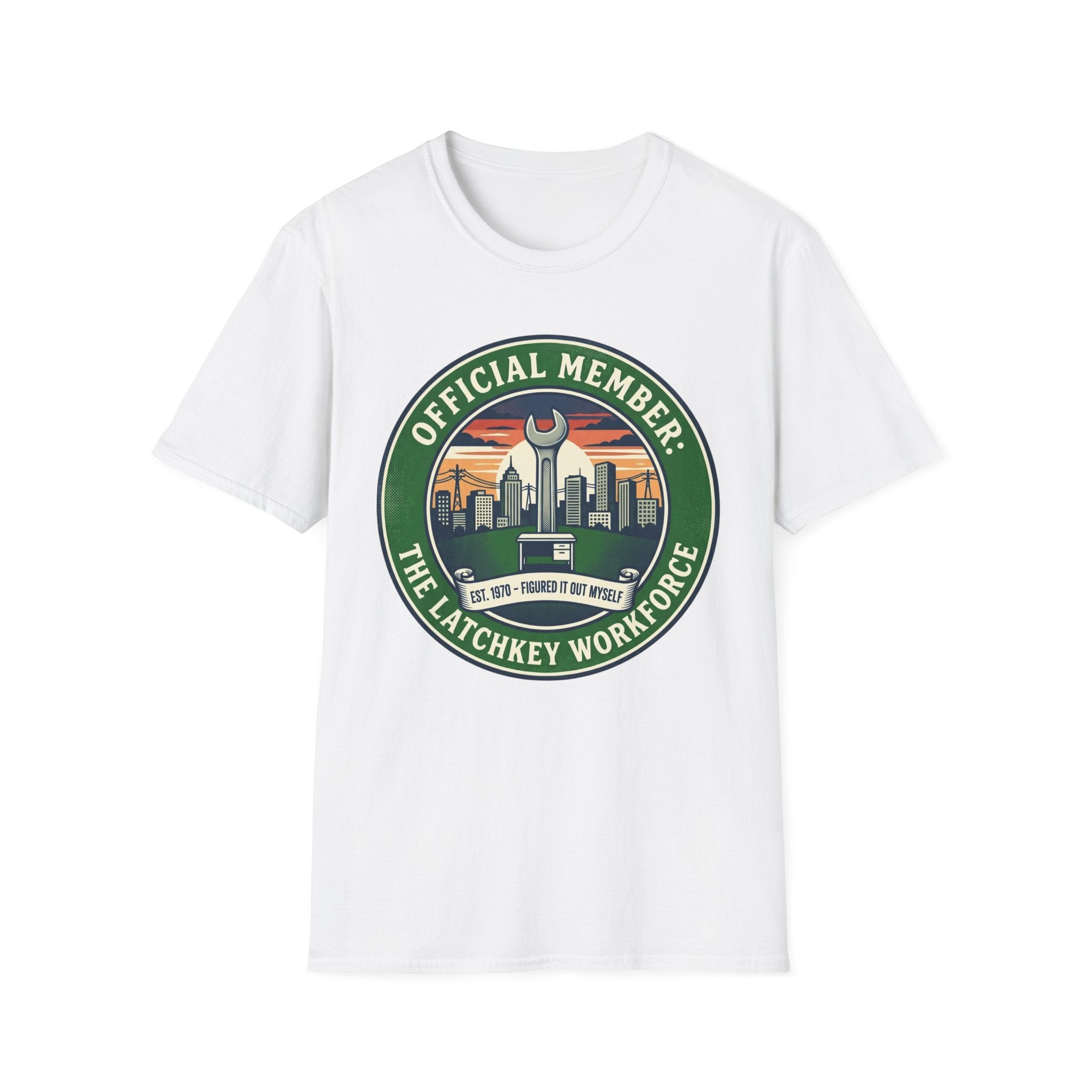 Latchkey Workforce Wrench Logo T-Shirt