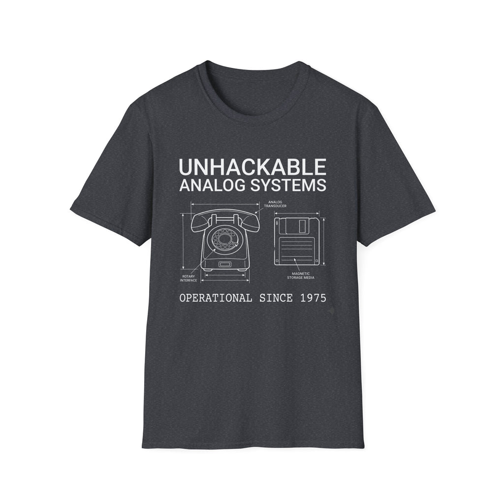 Unhackable Disk Phone T-Shirt