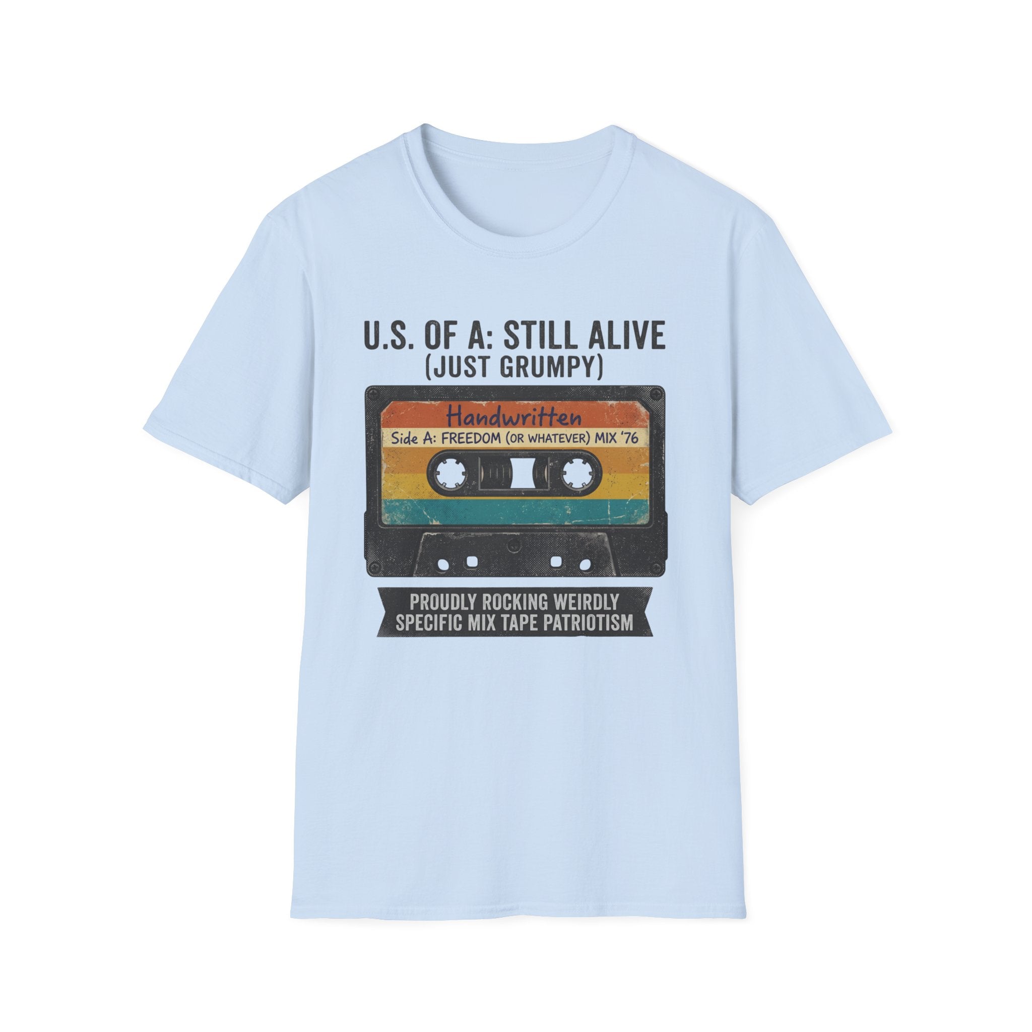 U.S Of A: Still Alive Just Grumpy  CassetteT-Shirt