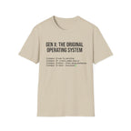 Gen X Original Operating System data T-Shirt