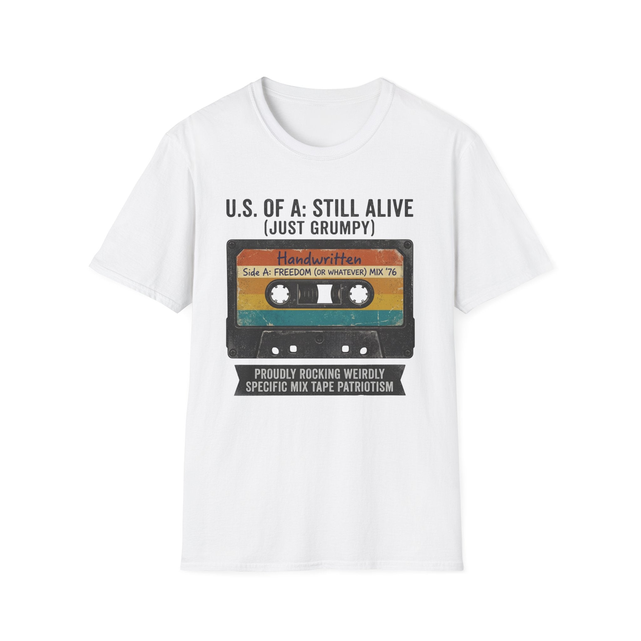 U.S Of A: Still Alive Just Grumpy  CassetteT-Shirt