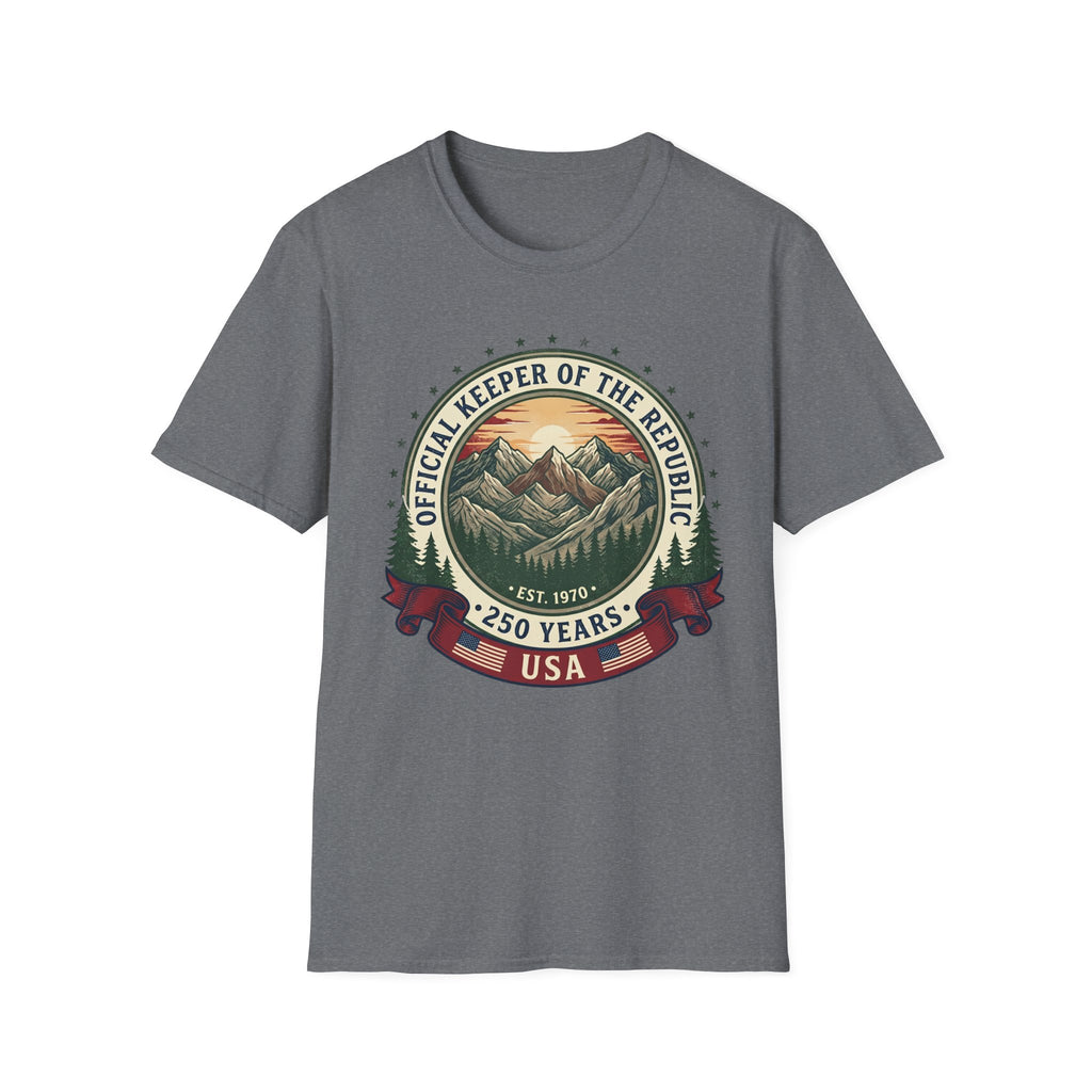 250 Years Keepers of the Republic Logo T-Shirt