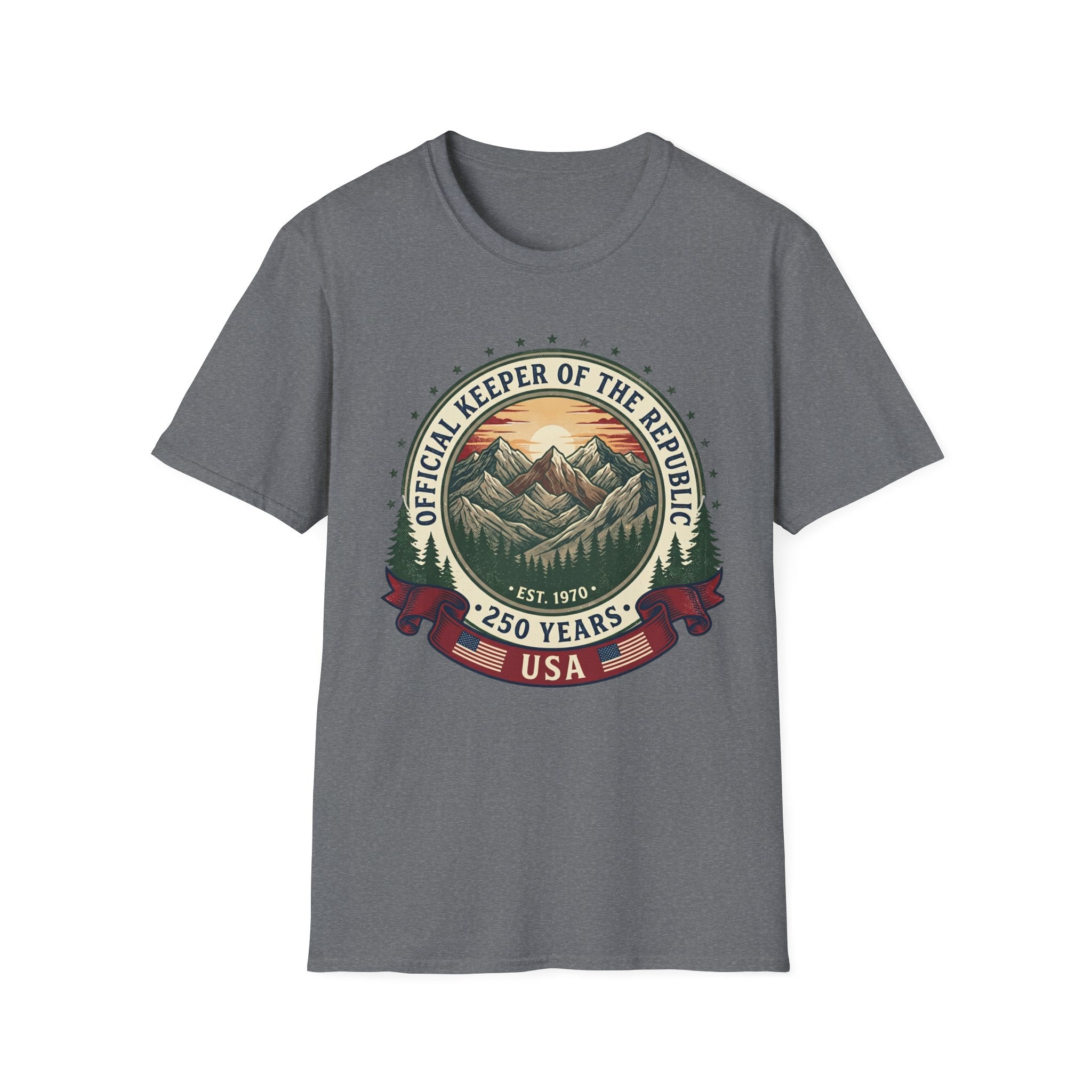 250 Years Keepers of the Republic Logo T-Shirt
