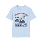 Blowing Eagle Tech Support T-Shirt