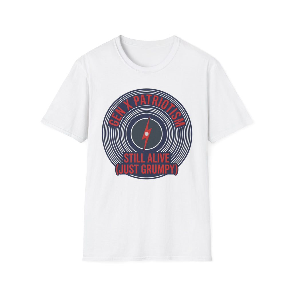 Still Alive Just Grumpy Vinyl  T-Shirt