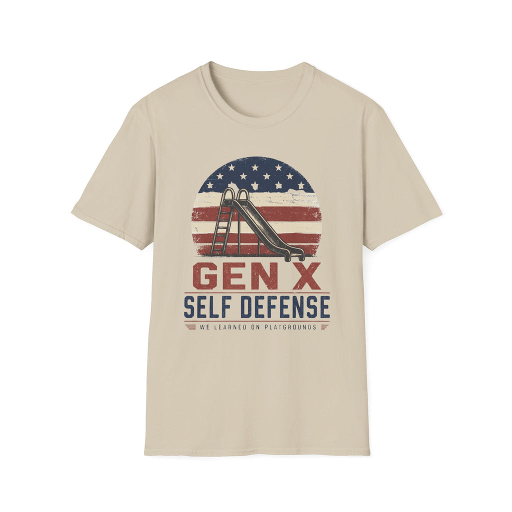 Self Defense Slide  T-Shirt