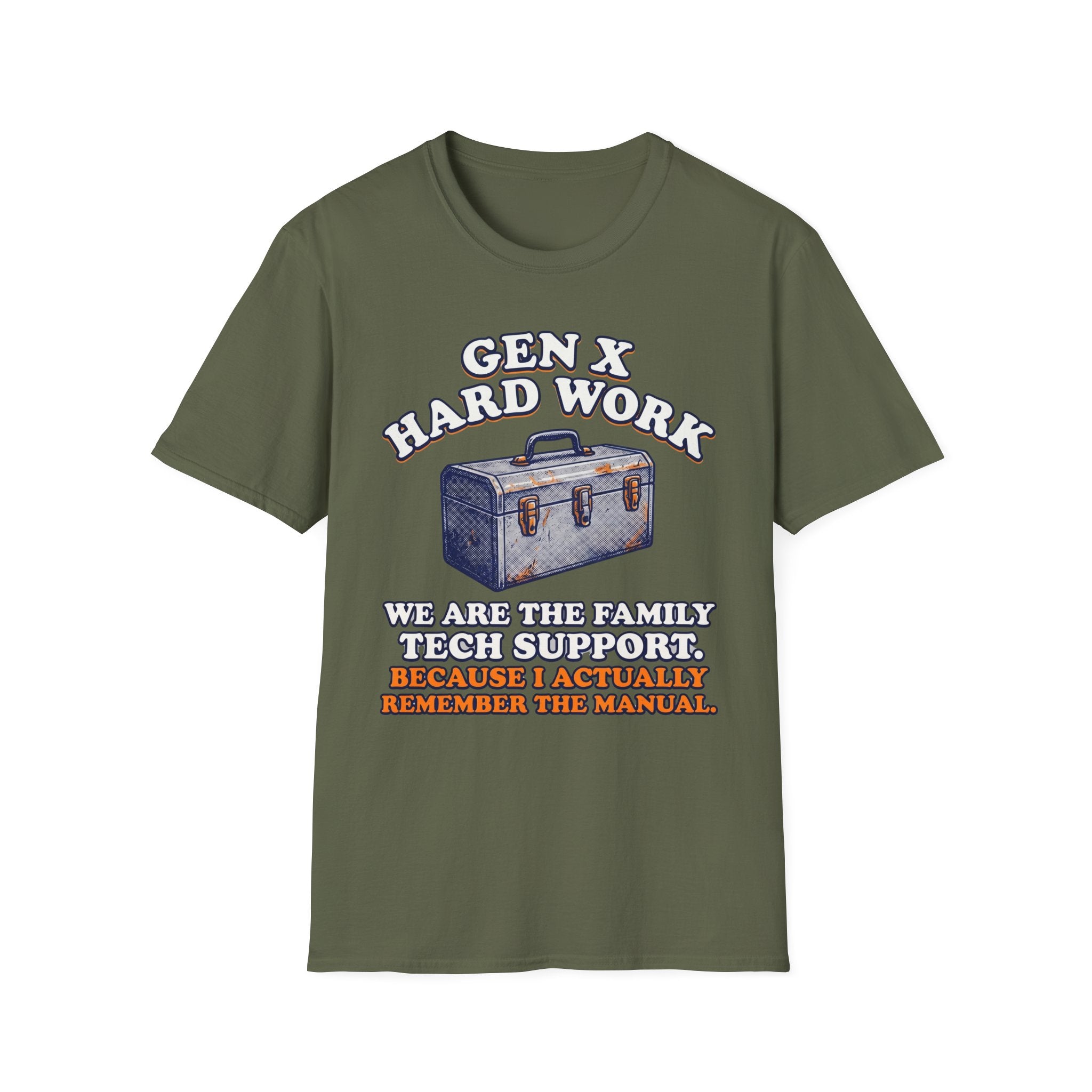 Gen X Hard Work Toolbox T-Shirt