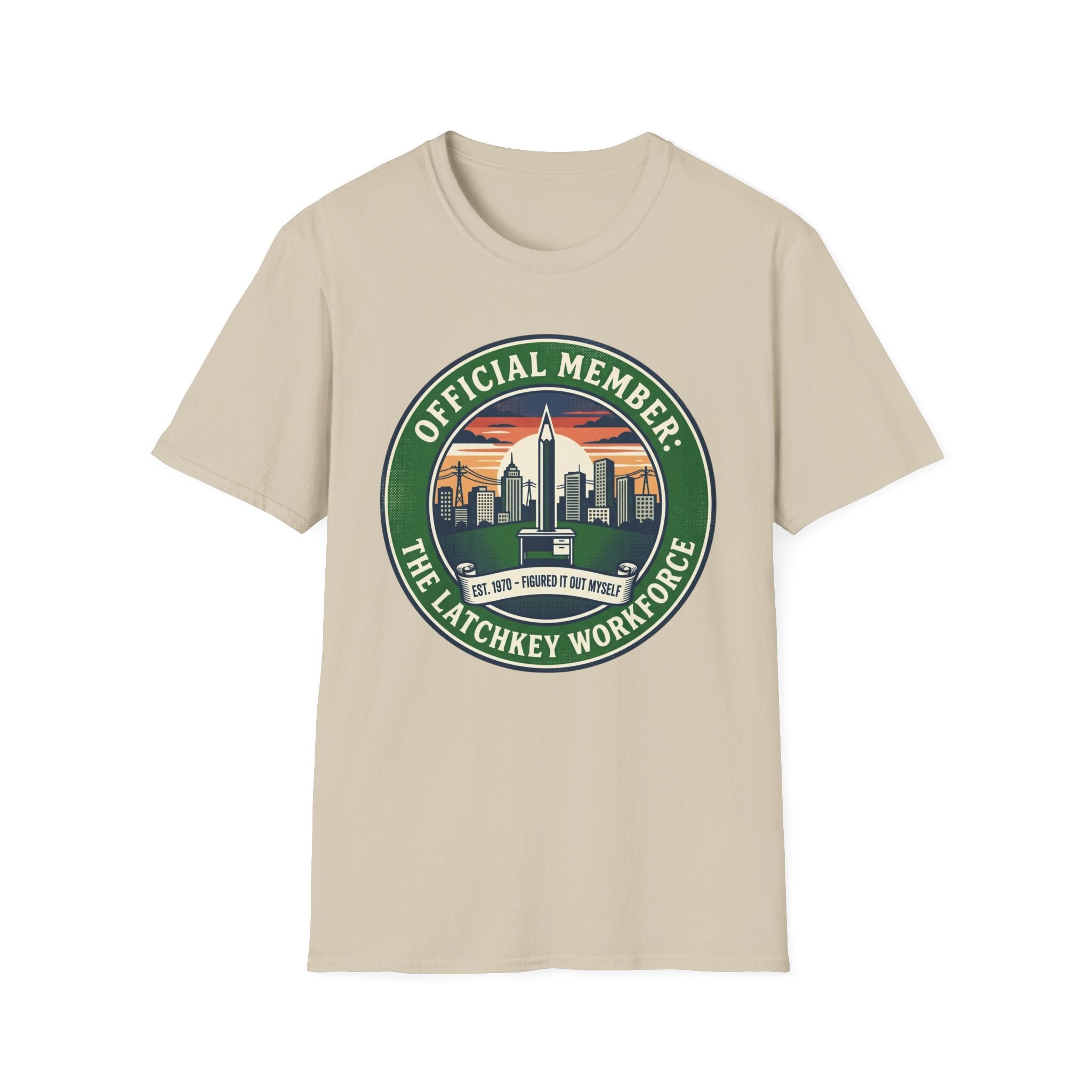 Latchkey Workforce Pencil Logo T-Shirt
