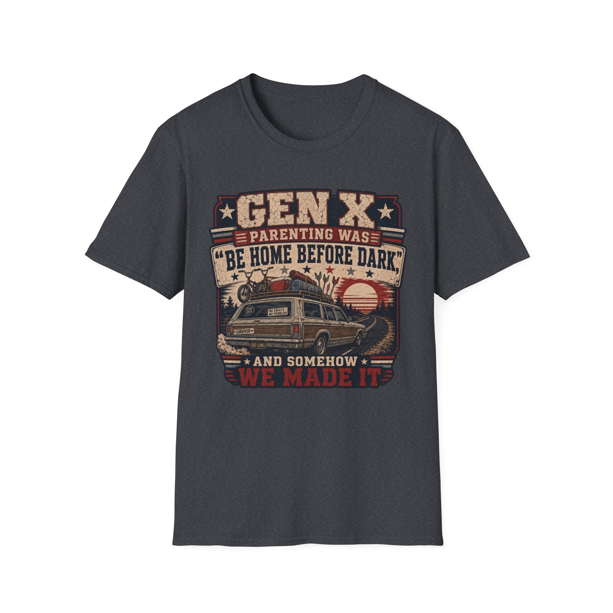 Parenting Was Home Before Dark T-Shirt