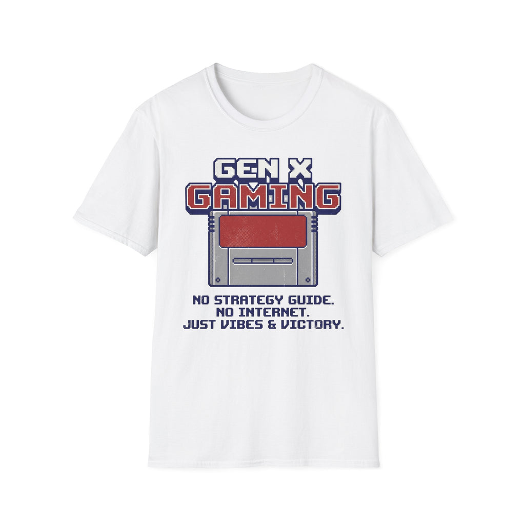 No Strategy Guide No Internet Just Vibes and Victory T-Shirt