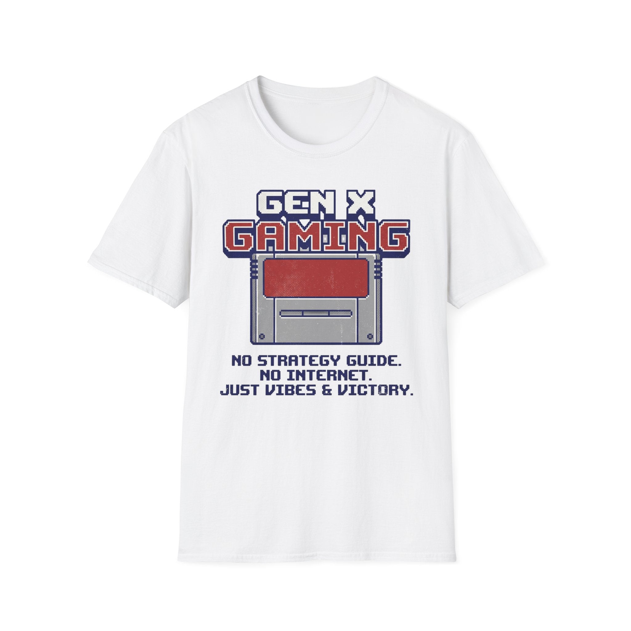 No Strategy Guide No Internet Just Vibes and Victory T-Shirt