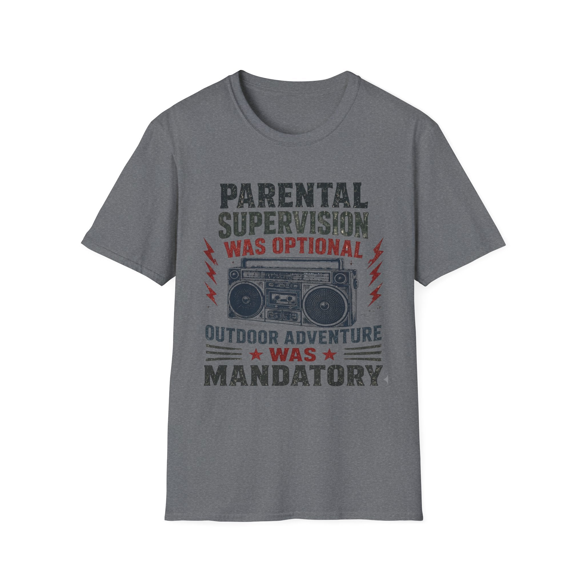 Parental Supervision Optional Outdoor Mandantory T-Shirt
