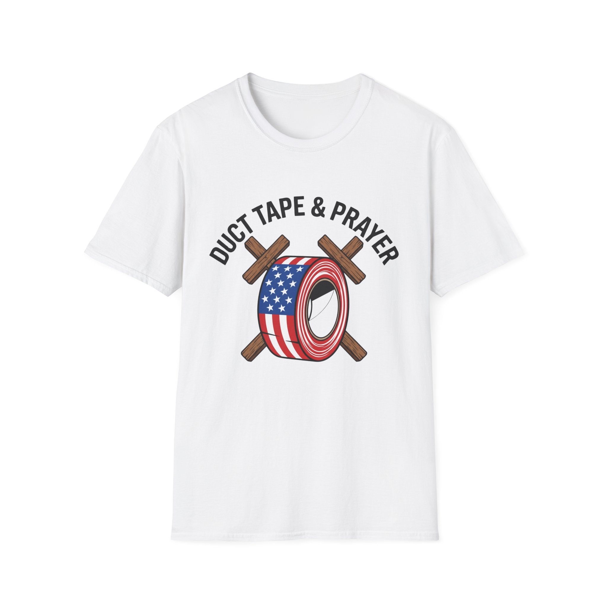 Duct Tape & Prayer Crosses T-Shirt