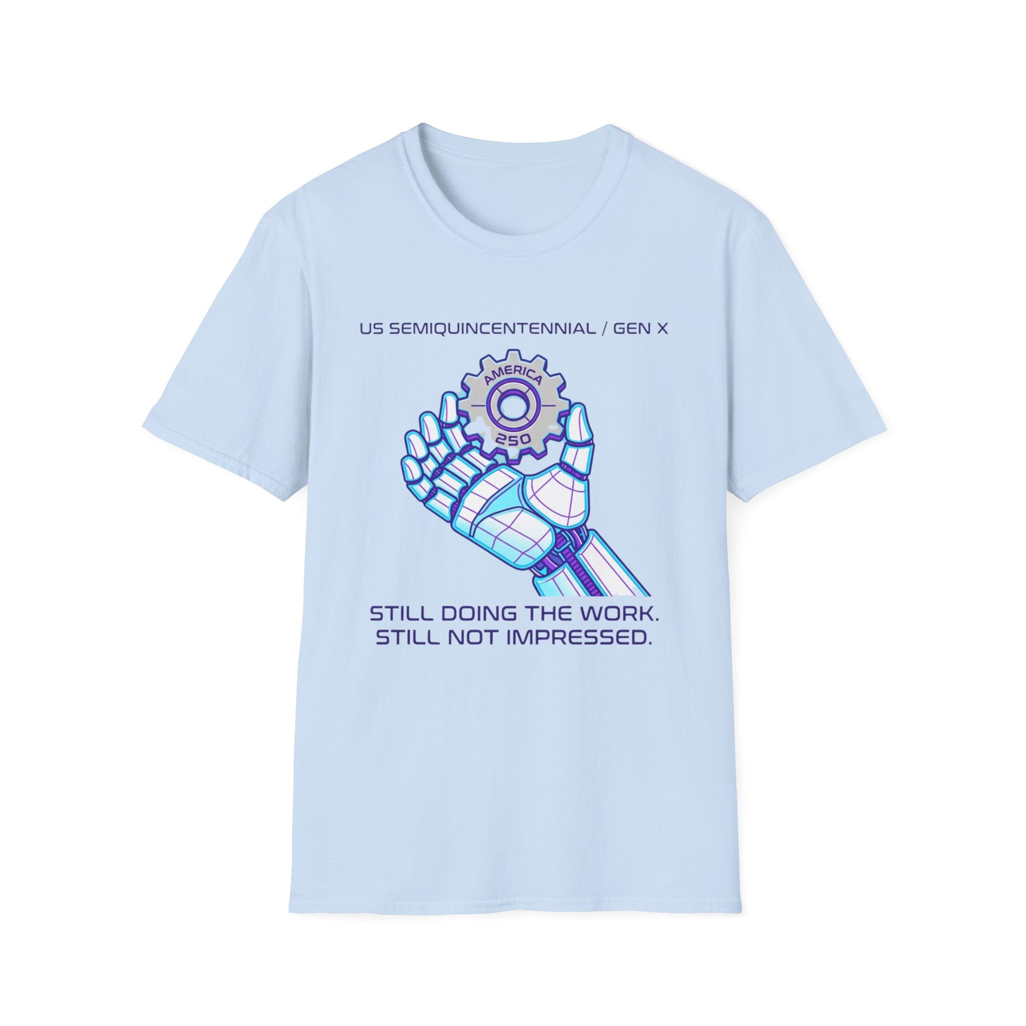 Amercia 250 Unimpressed Robot Hand  T-Shirt