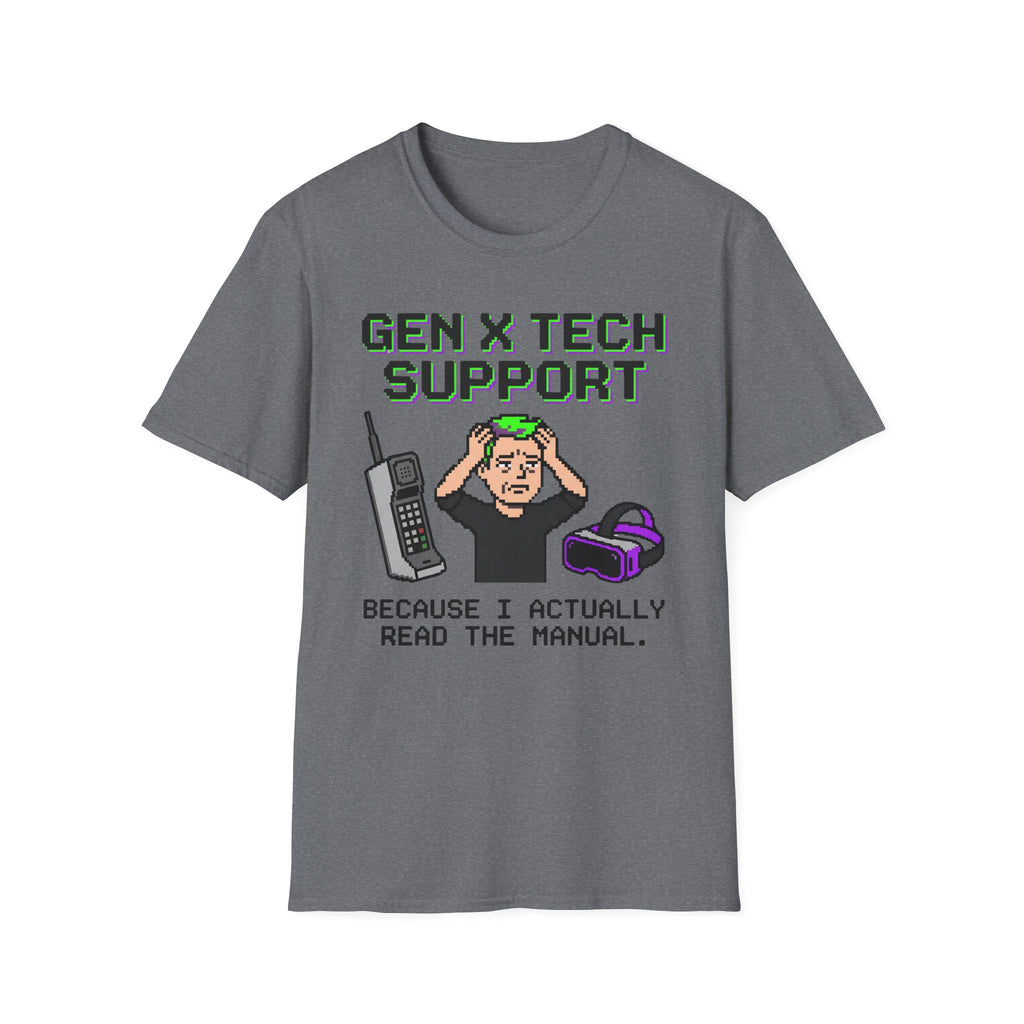 Error 404 I Am the Family Tech Support VR and Mobile T-Shirt