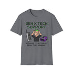 Error 404 I Am the Family Tech Support VR and Mobile T-Shirt