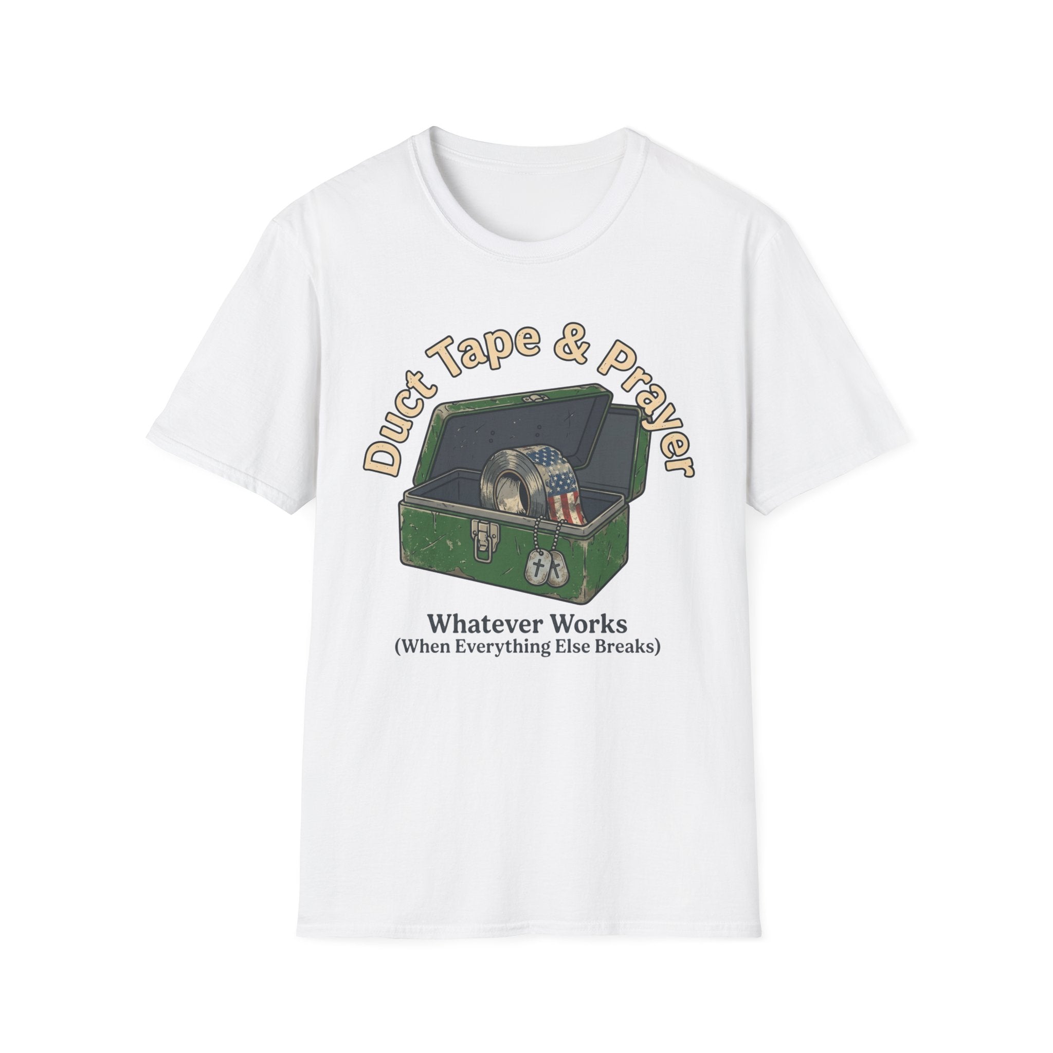 Duct Tape & Prayer Toolbox  T-Shirt