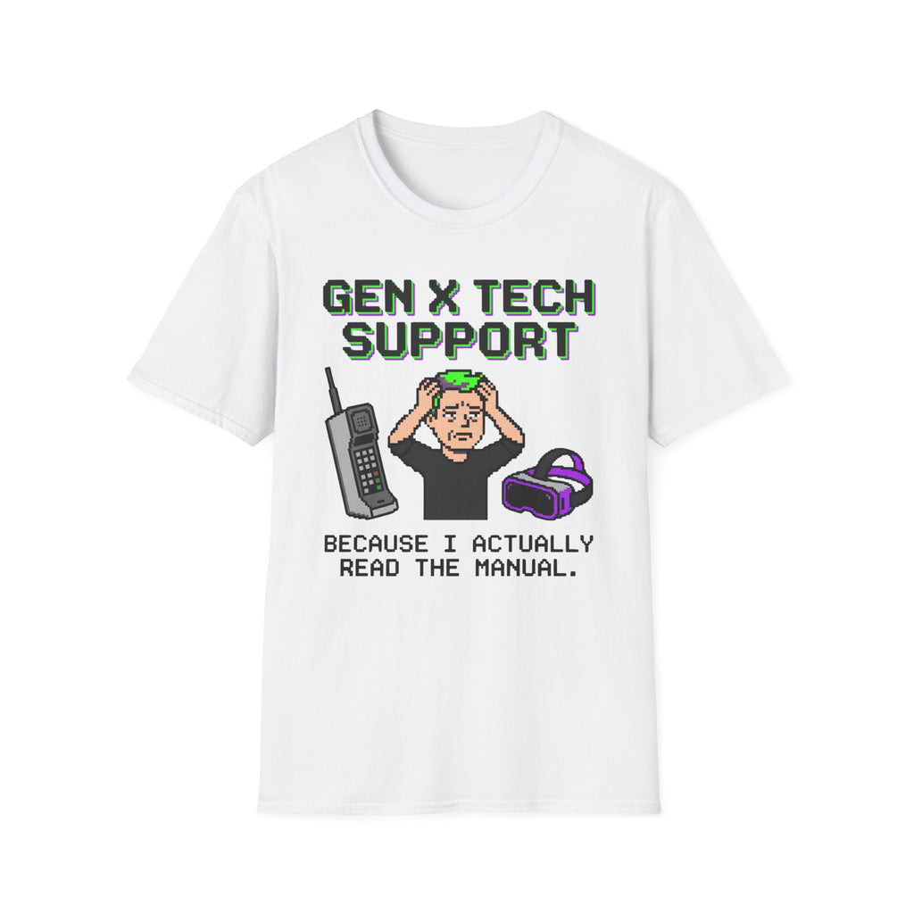 Error 404 I Am the Family Tech Support VR and Mobile T-Shirt