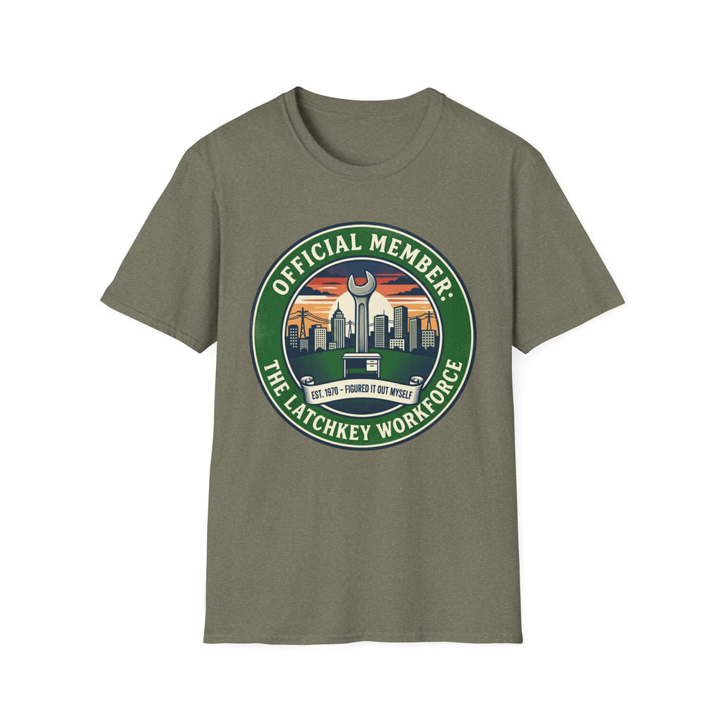 Latchkey Workforce Wrench Logo T-Shirt