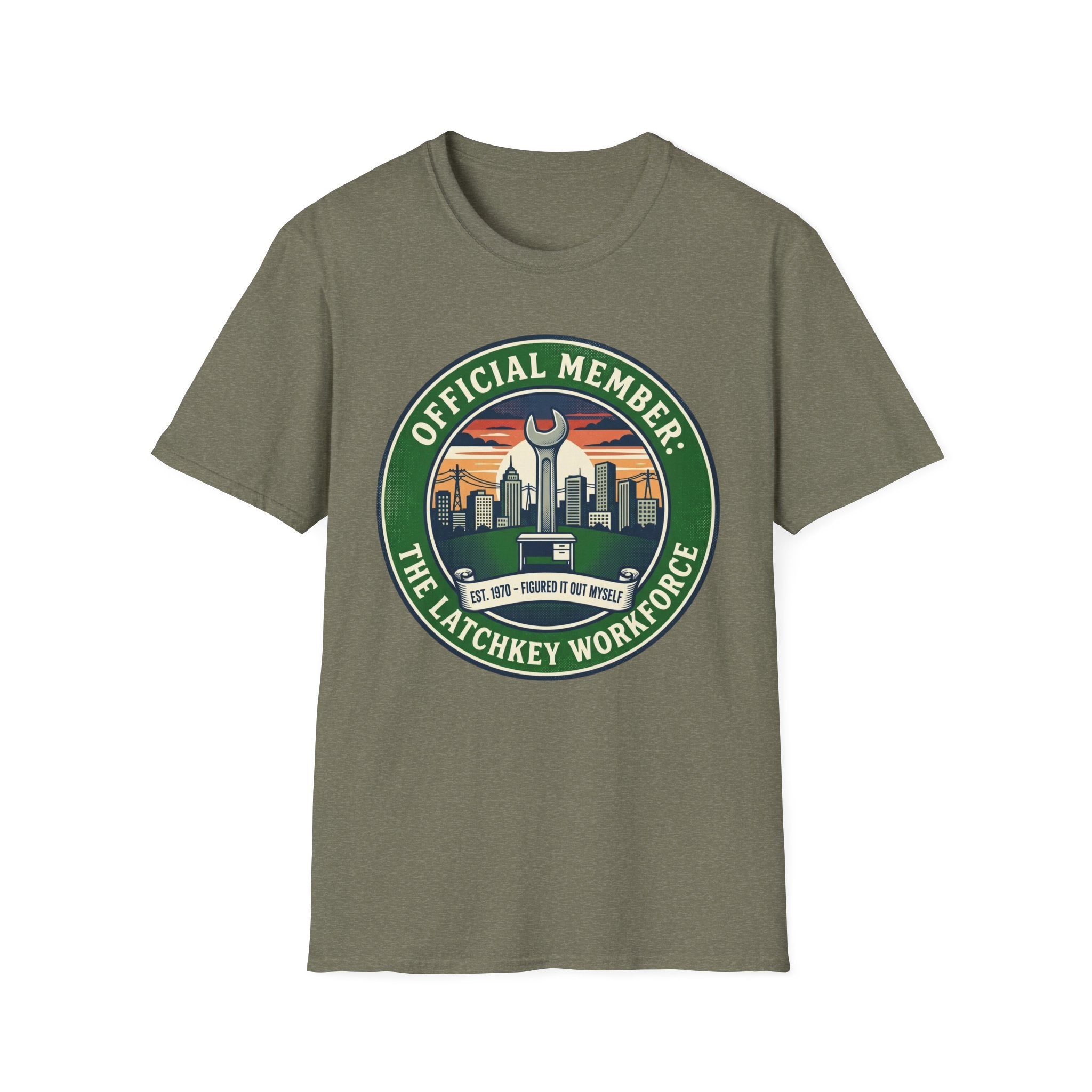 Latchkey Workforce Wrench Logo T-Shirt