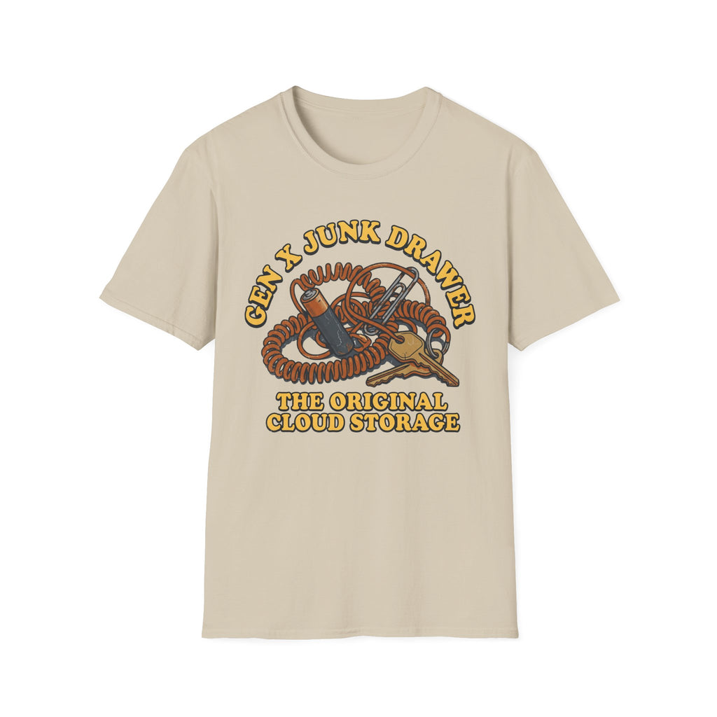 Junk Drawer Original Cloud Storage T-Shirt