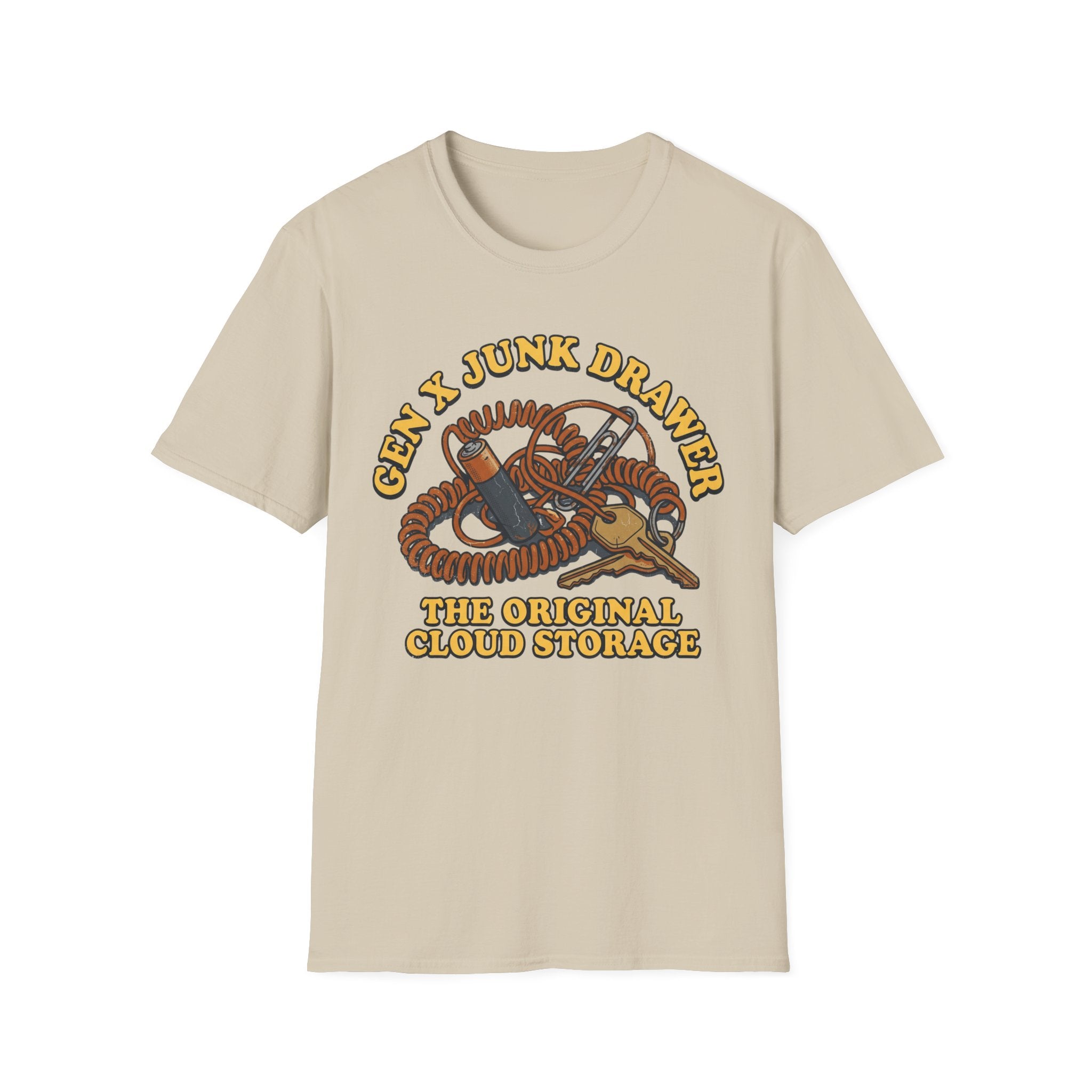 Junk Drawer Original Cloud Storage T-Shirt