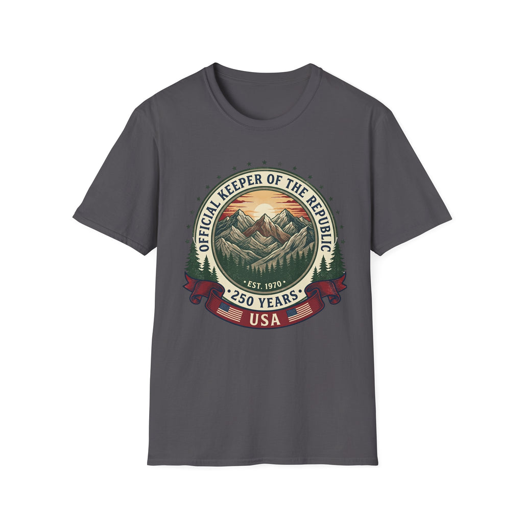 250 Years Keepers of the Republic Logo T-Shirt