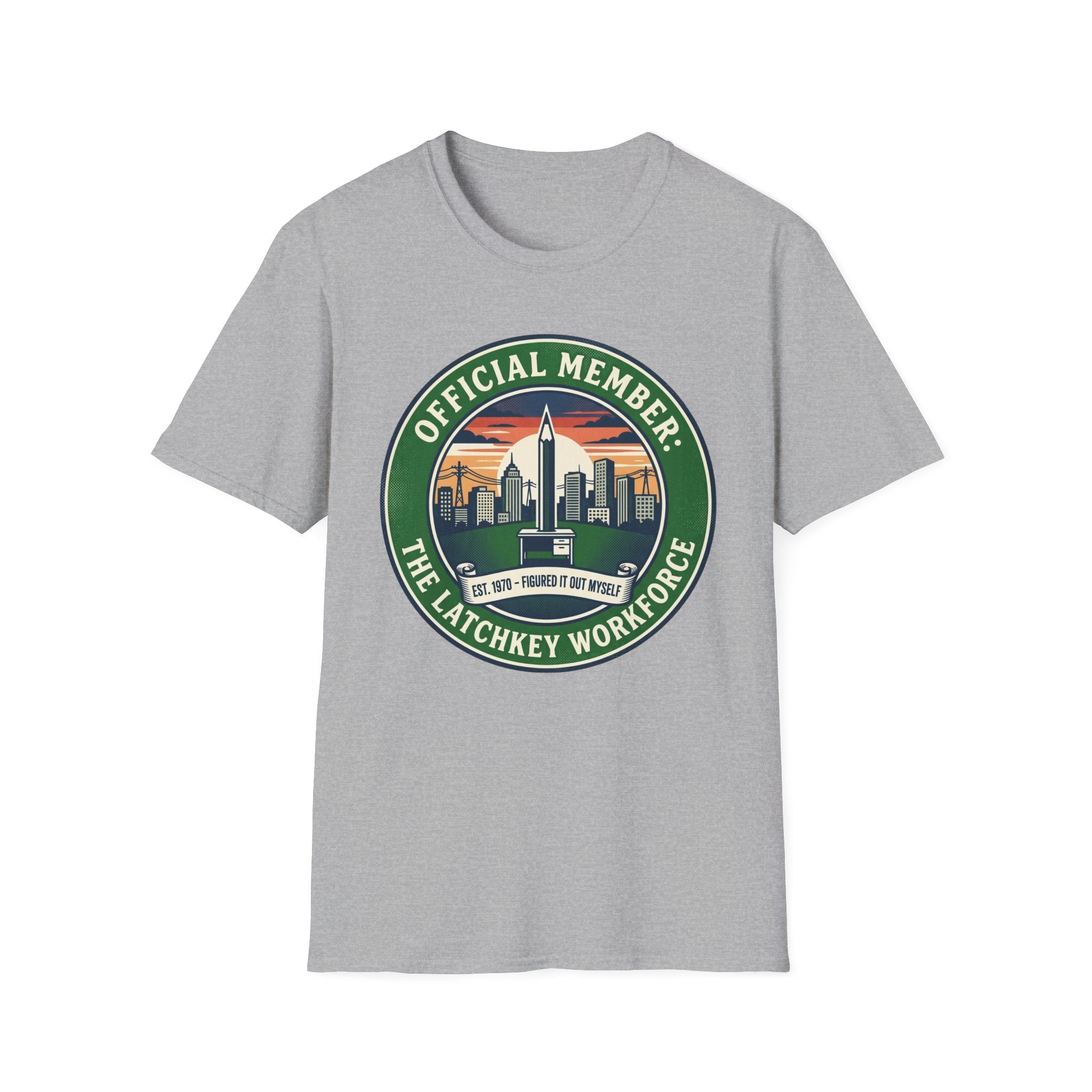 Latchkey Workforce Pencil Logo T-Shirt