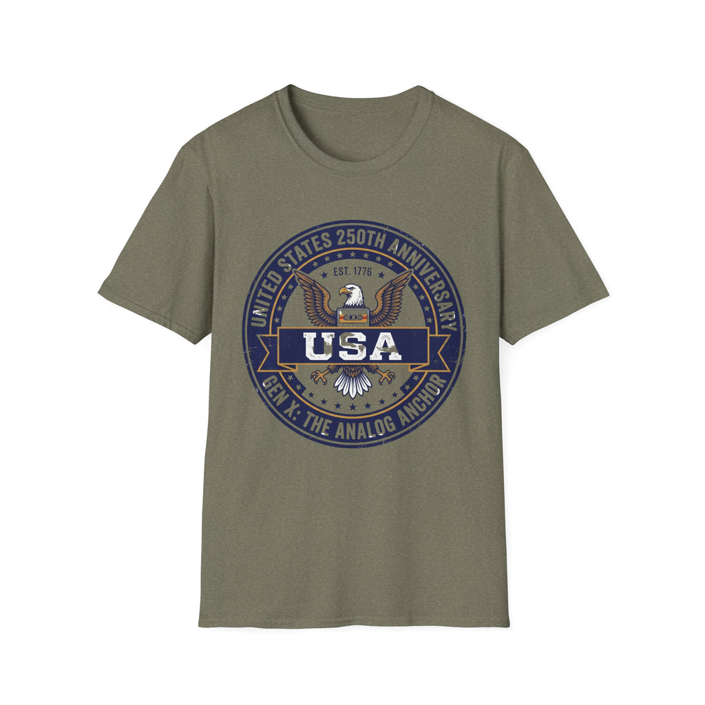 Gen X Analog Ancher America 250 T-Shirt