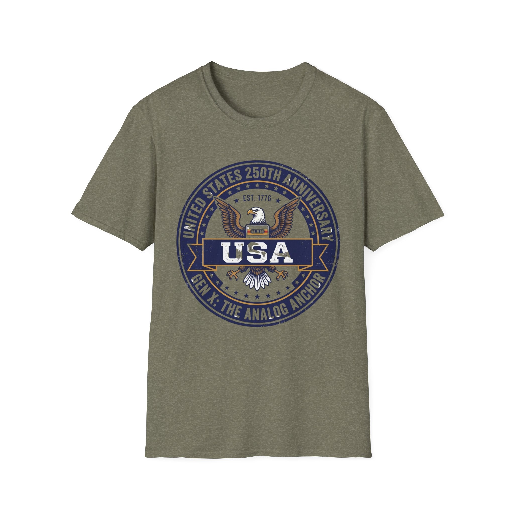 Gen X Analog Ancher America 250 T-Shirt