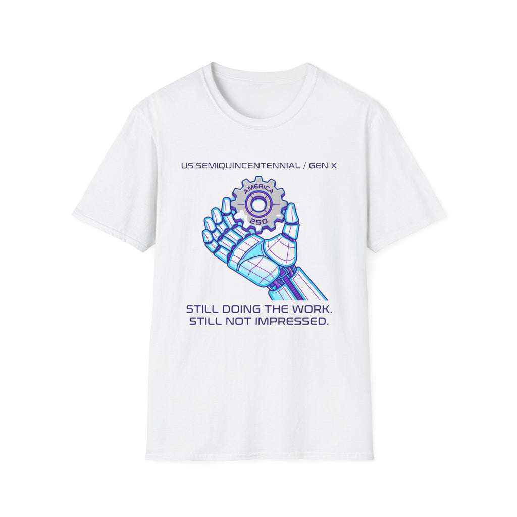 Amercia 250 Unimpressed Robot Hand  T-Shirt