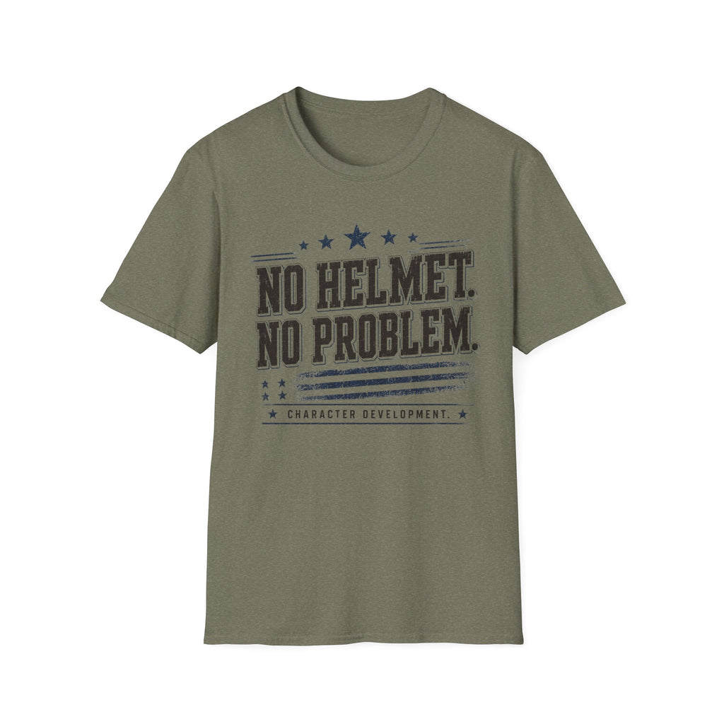 No Helmet No Problem T-Shirt
