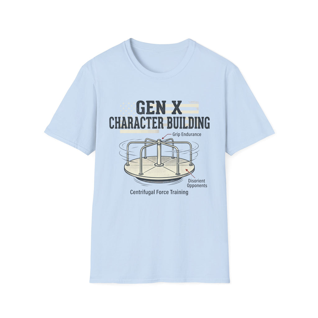 Gen X Merry Go Round Character Build  T-Shirt