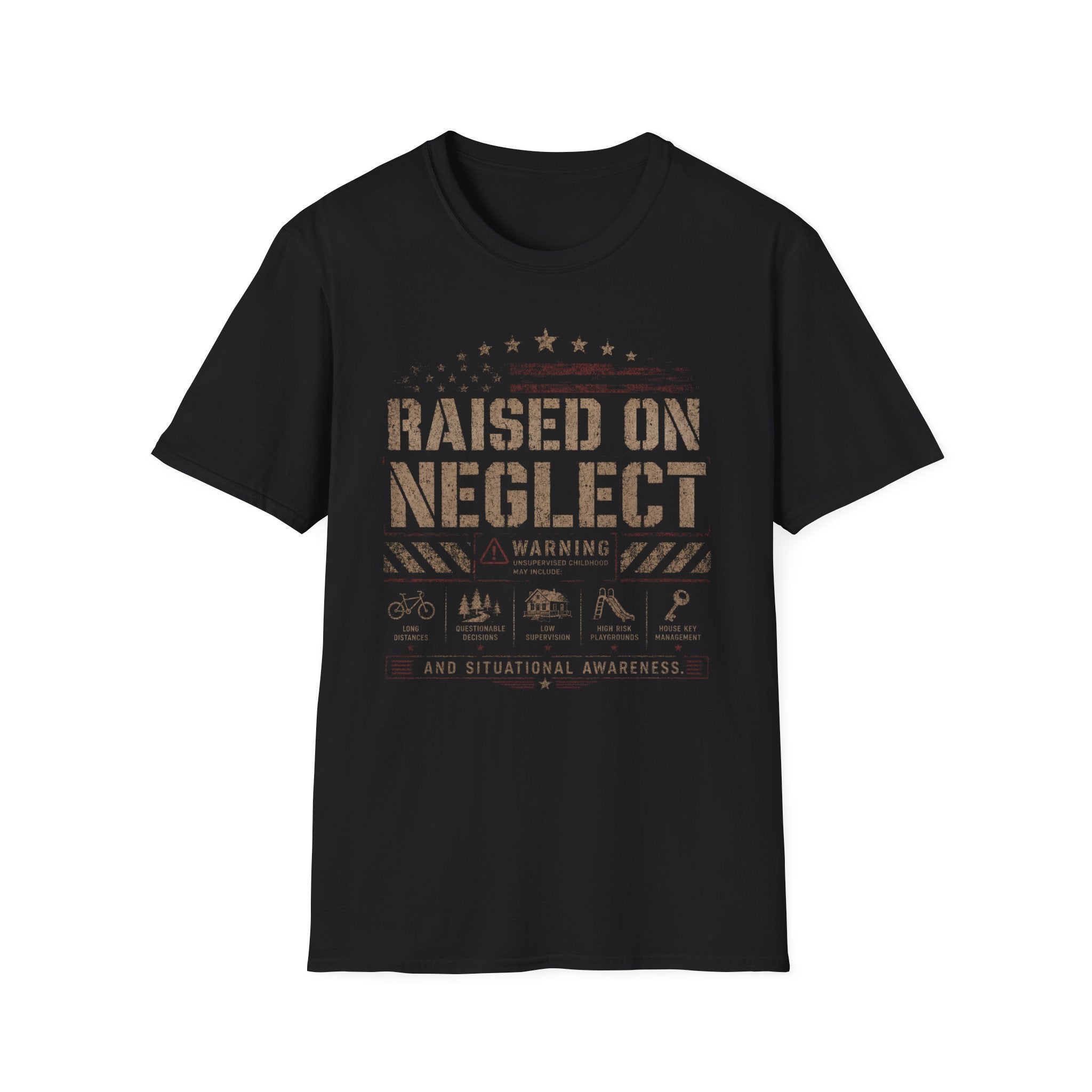 Raised On Neglect Manual  T-Shirt