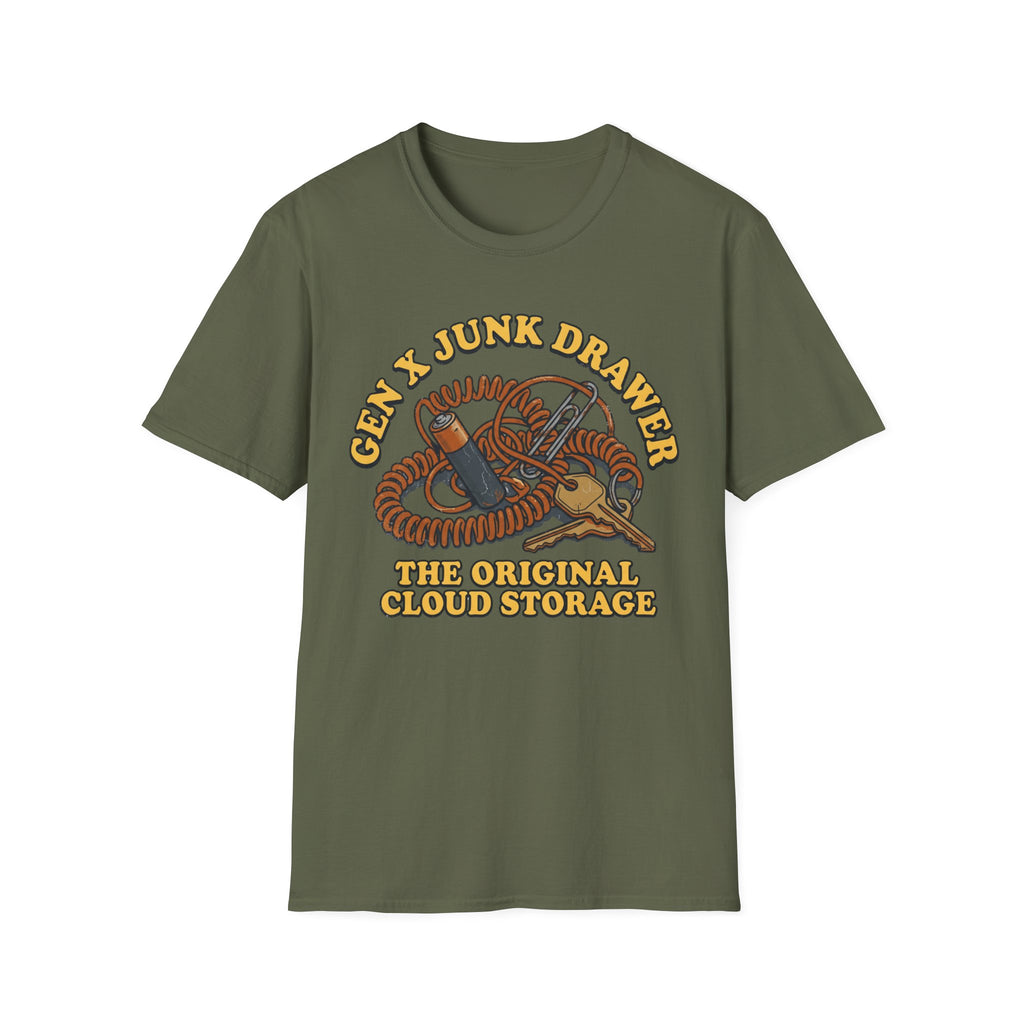 Junk Drawer Original Cloud Storage T-Shirt