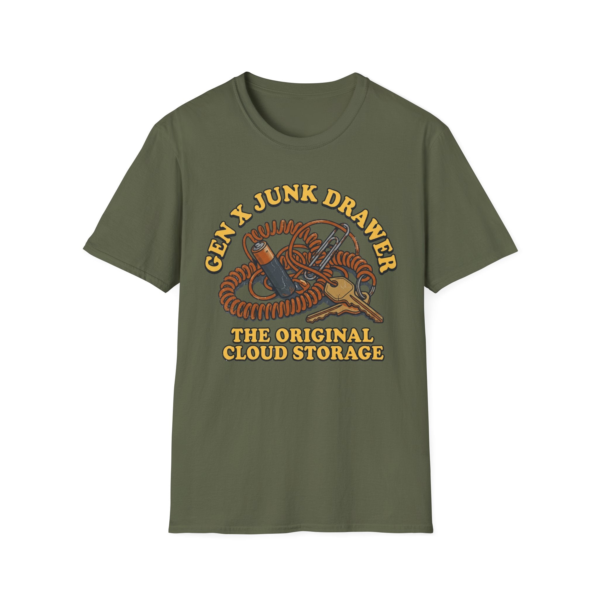 Junk Drawer Original Cloud Storage T-Shirt
