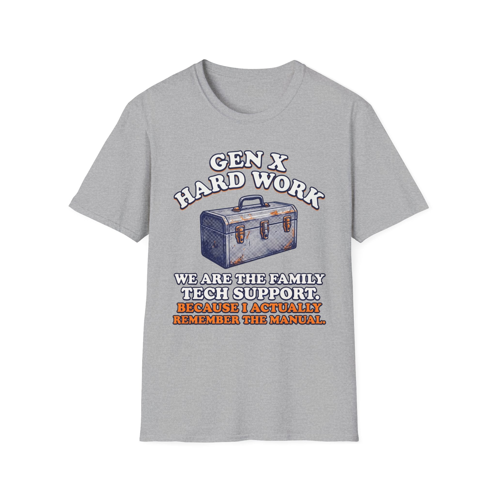 Gen X Hard Work Toolbox T-Shirt