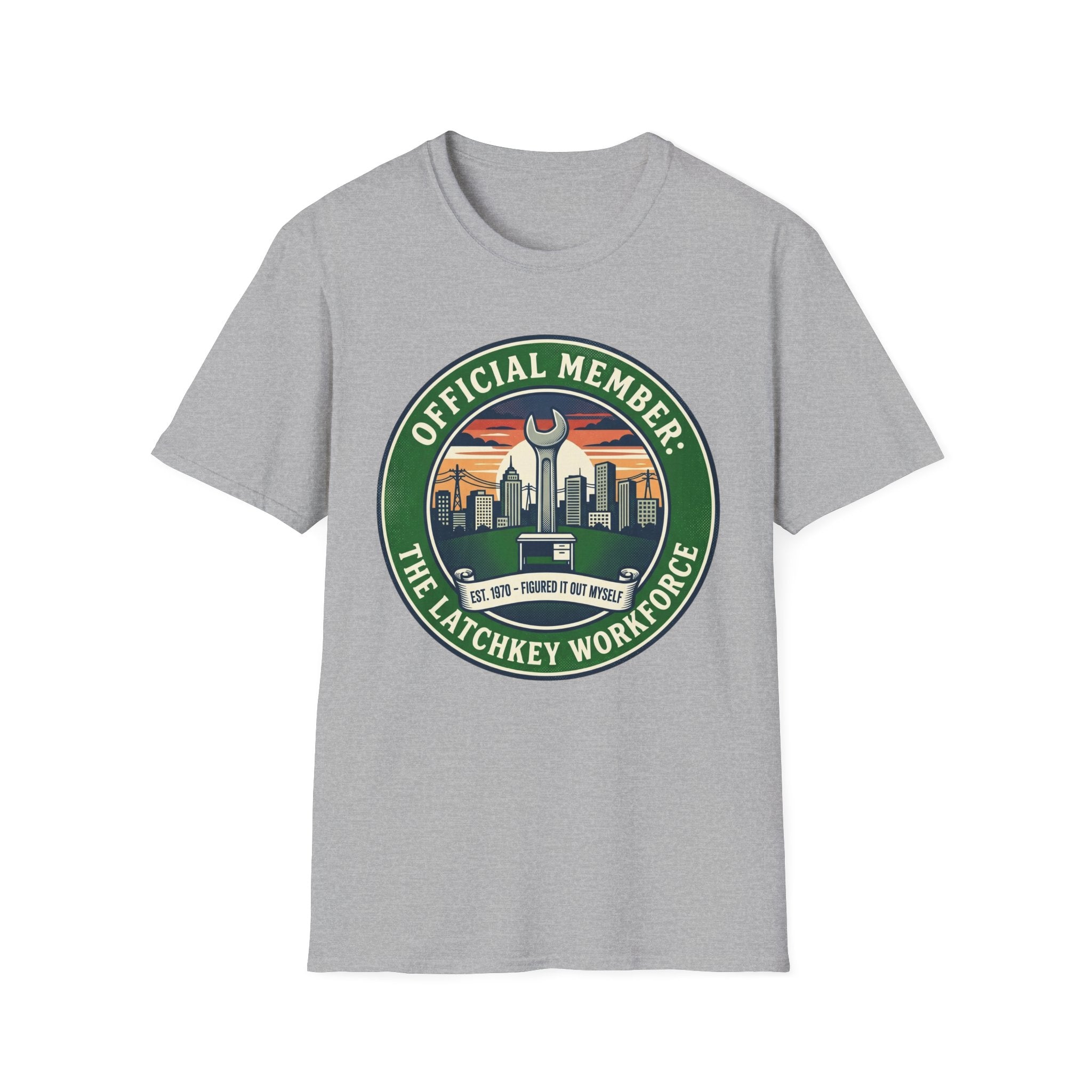 Latchkey Workforce Wrench Logo T-Shirt