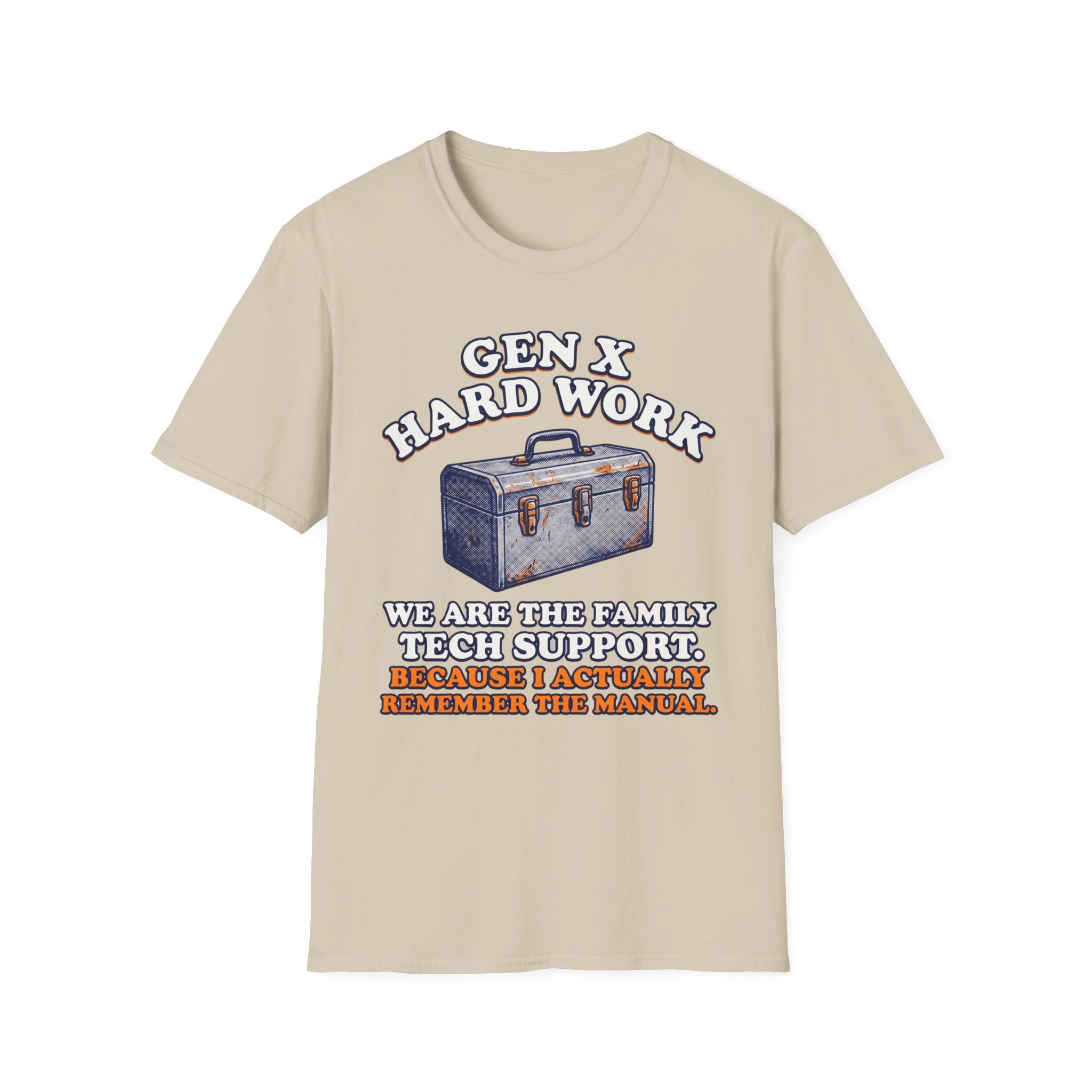 Gen X Hard Work Toolbox T-Shirt