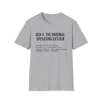 Gen X Original Operating System data T-Shirt