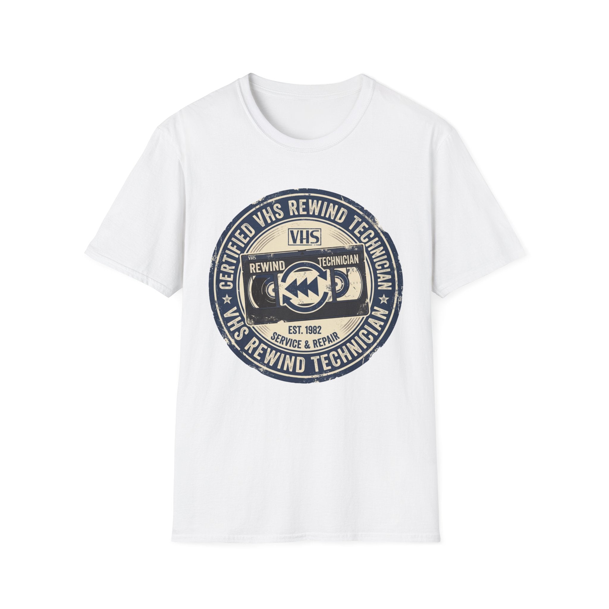 Certified VHS Rewind Technician  T-Shirt