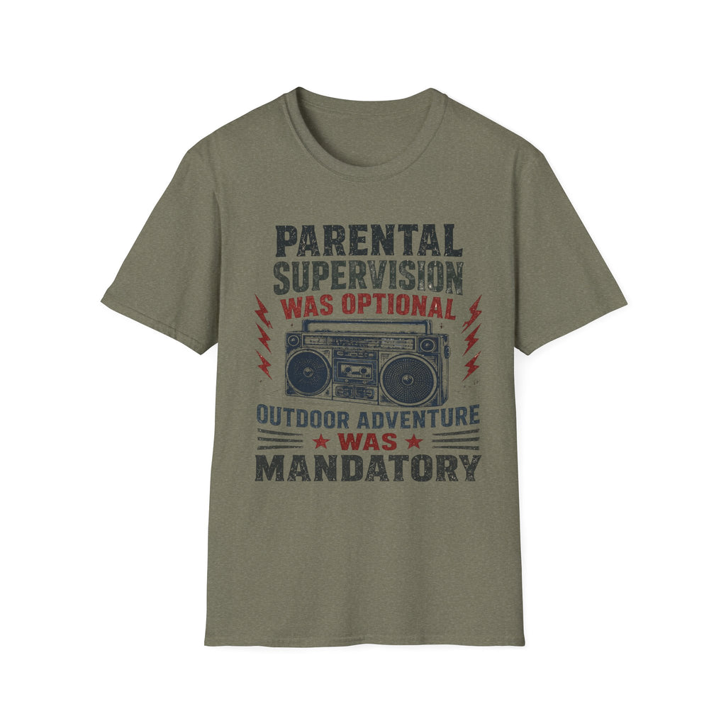 Parental Supervision Optional Outdoor Mandantory T-Shirt