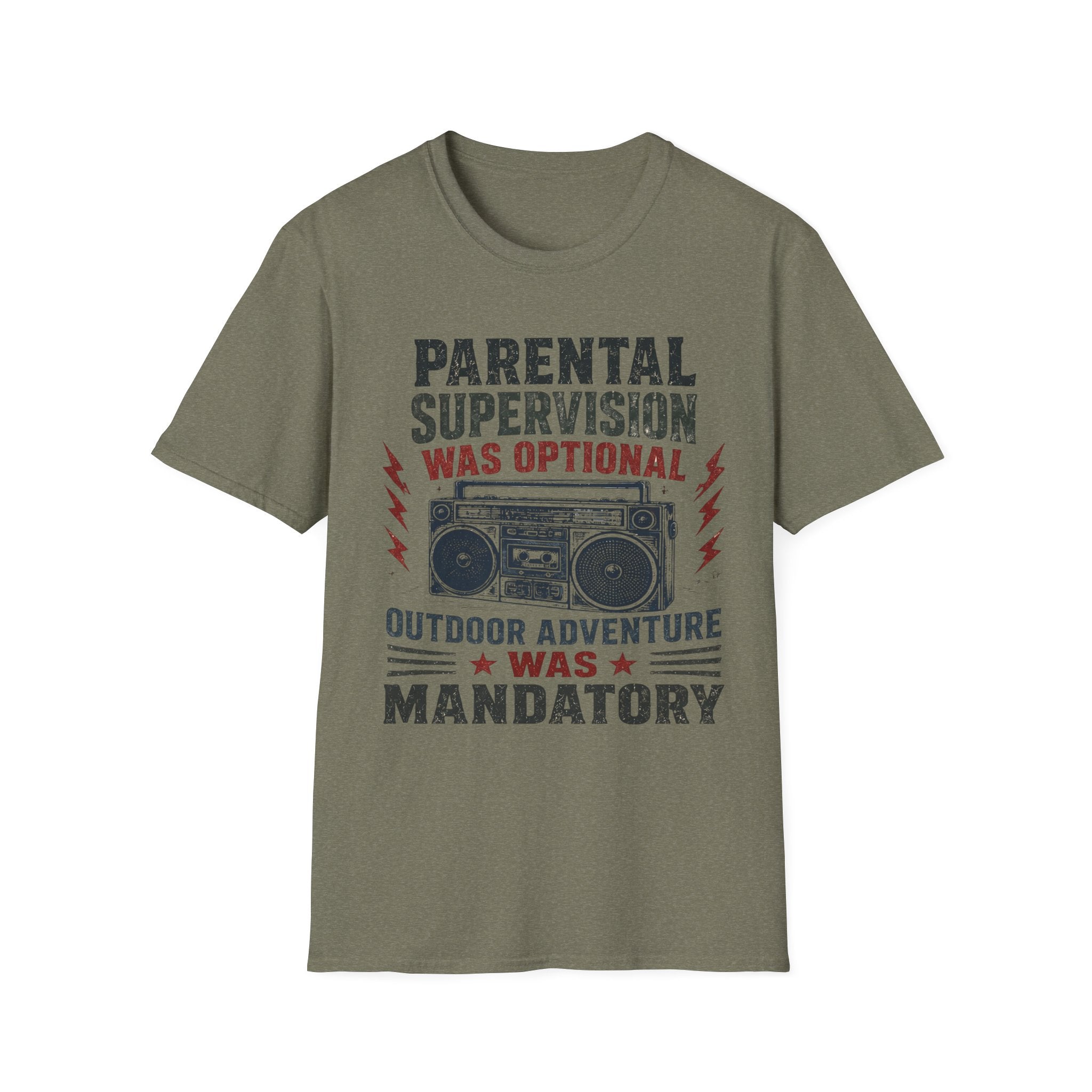 Parental Supervision Optional Outdoor Mandantory T-Shirt