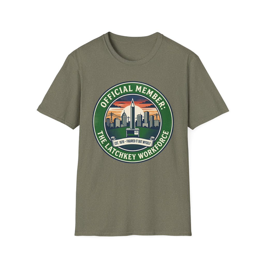 Latchkey Workforce Pencil Logo T-Shirt