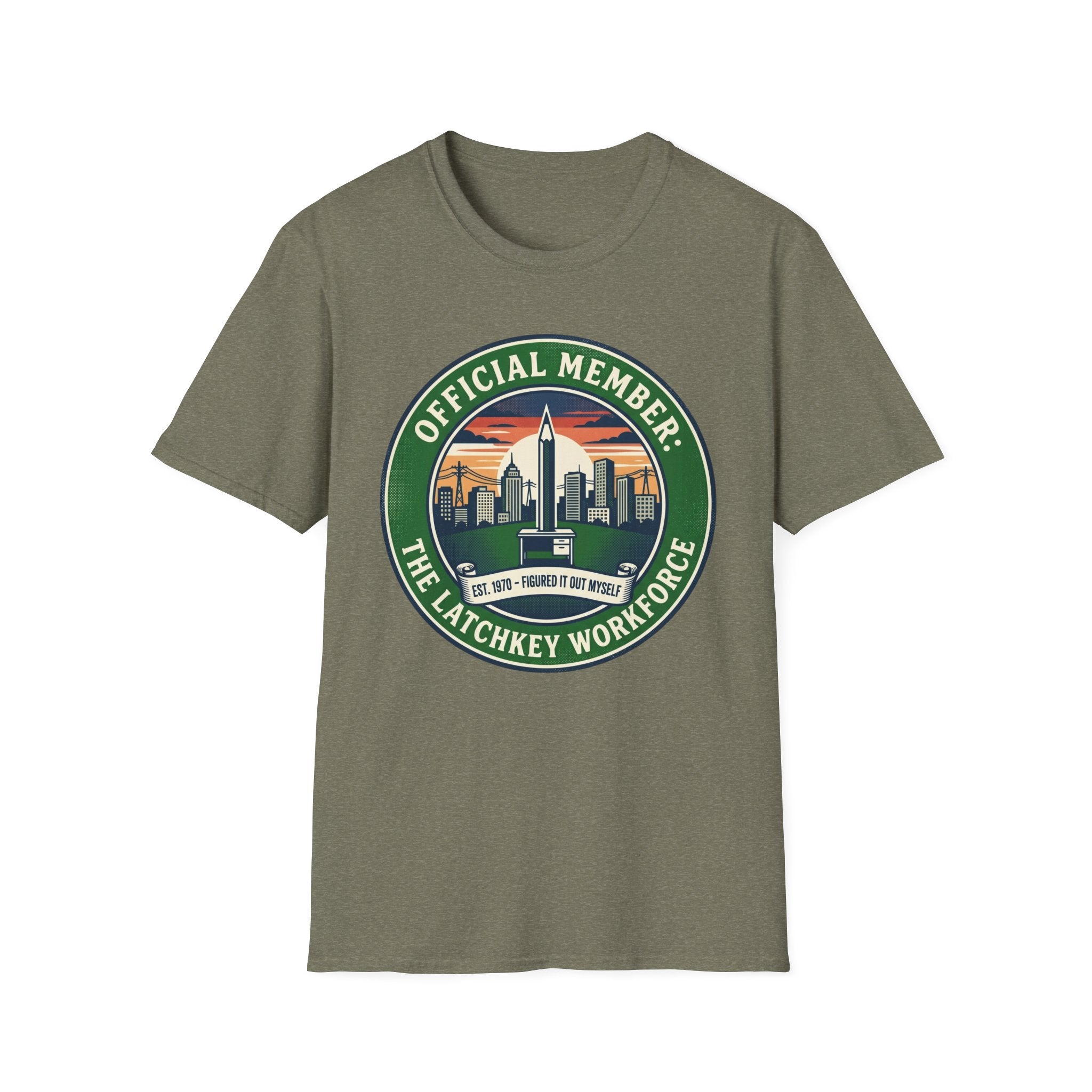 Latchkey Workforce Pencil Logo T-Shirt