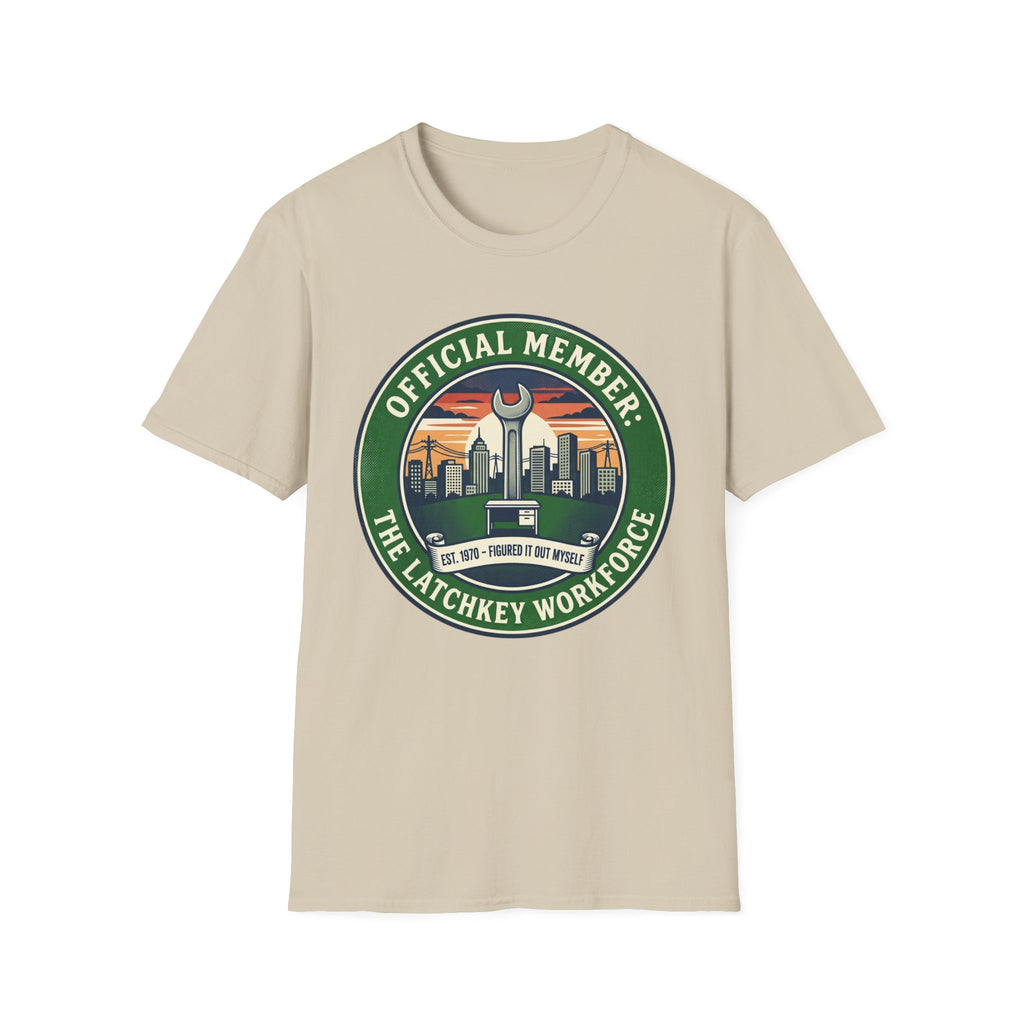 Latchkey Workforce Wrench Logo T-Shirt