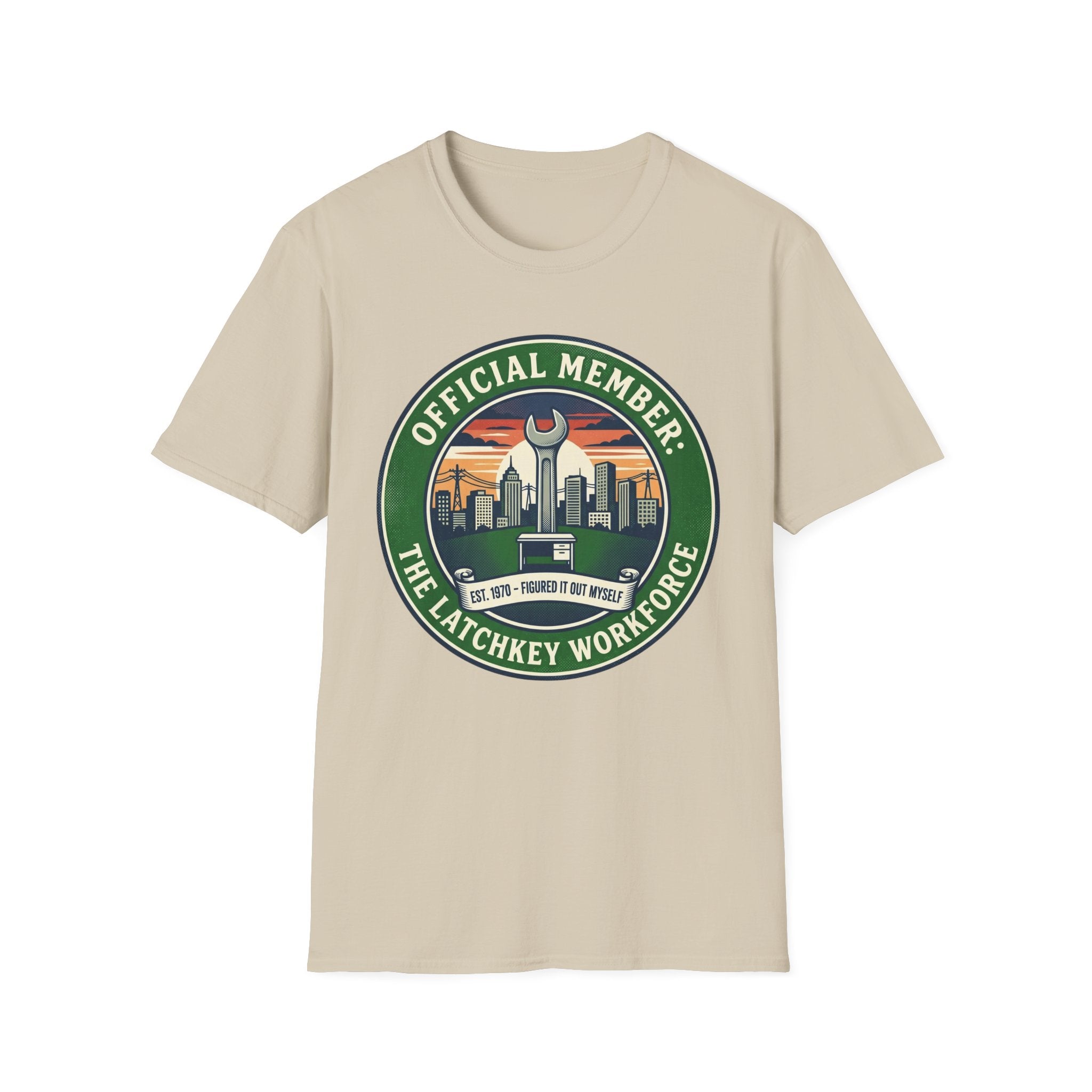 Latchkey Workforce Wrench Logo T-Shirt